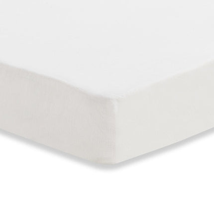 Jollein Hoeslaken Katoen Wit 60x120cm - Jollein - Babywinkel - 8717329355545