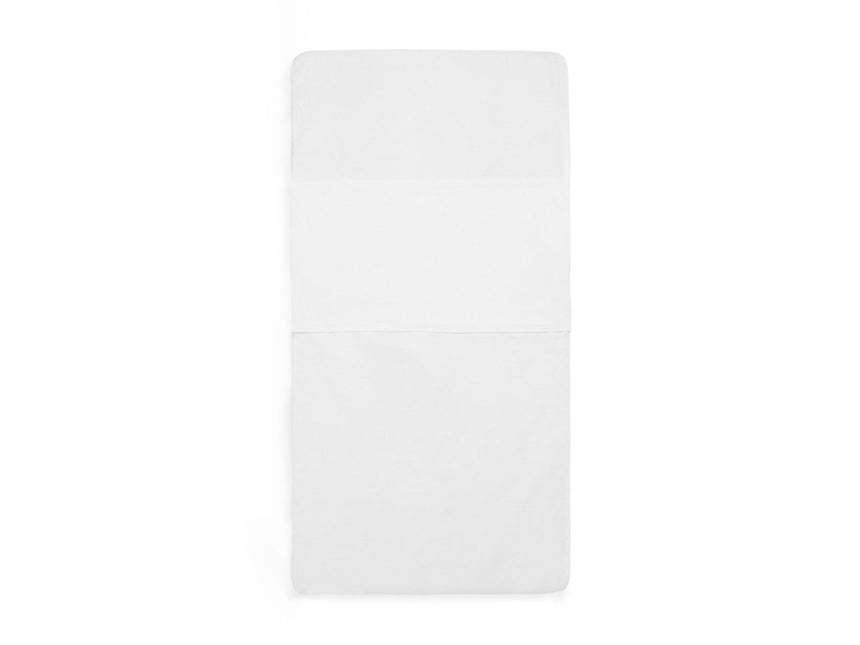 Jollein Hoeslaken Katoen Zaklaken Rustbedje Wit 60x120cm - Jollein - Babywinkel - 8717329019447