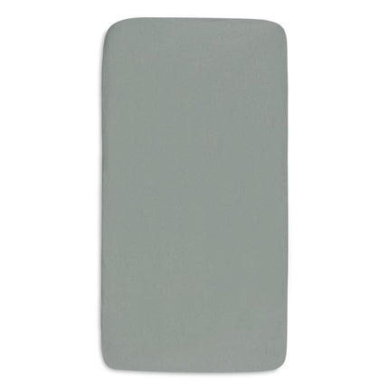 Jollein Hoeslaken Peuter Sea Green / Ivory 75X140Cm 2St koop je bij Babywinkel