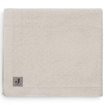 Jollein Ledikantdeken Gebreid Nougat 100x150cm - Jollein - Babywinkel - 8717329358447