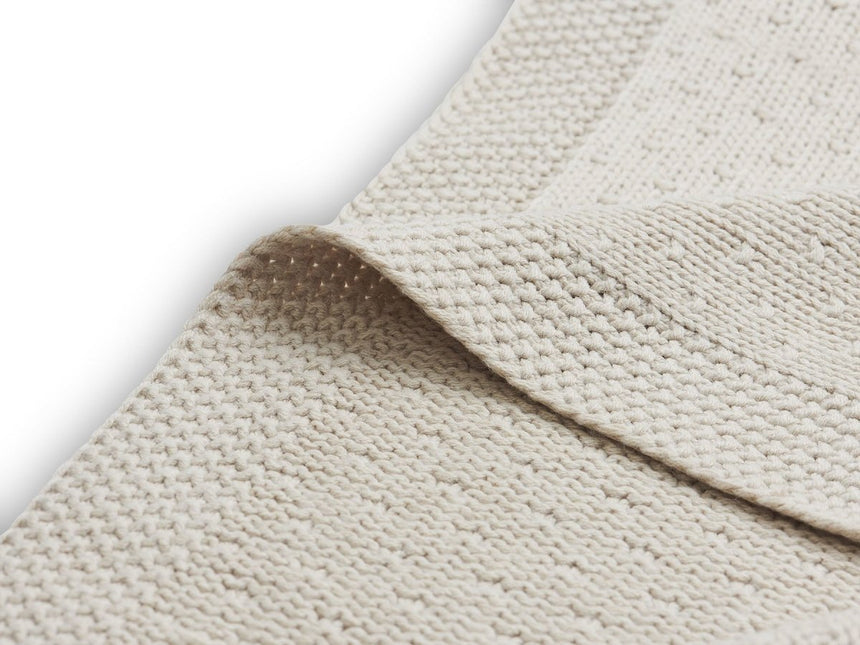 Jollein Ledikantdeken Gebreid Nougat 100x150cm - Jollein - Babywinkel - 8717329358447