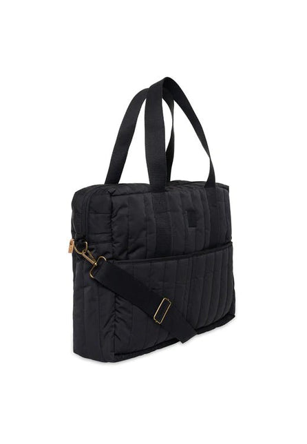 Jollein Luiertas Puffed Moos Black - Jollein - Babywinkel - 8717329381261