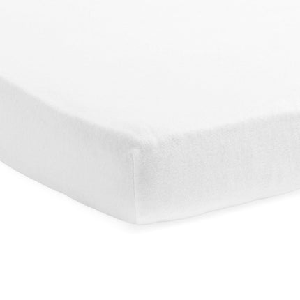 Jollein Molton Hoeslaken Wit 60x120cm - Jollein - Babywinkel - 8717329355996