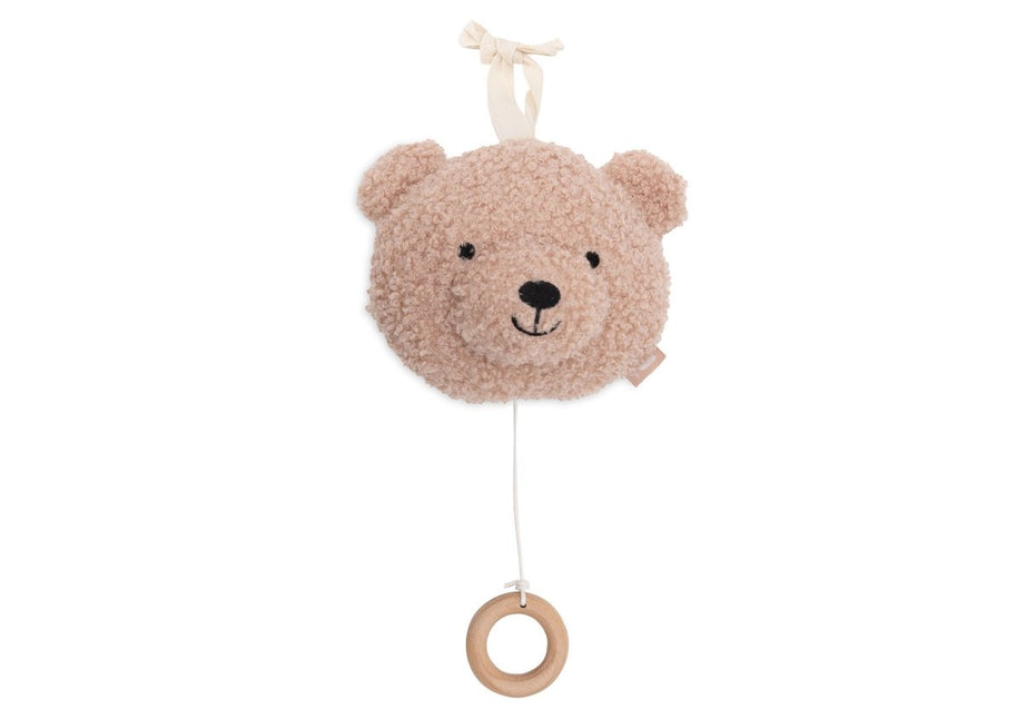 Jollein Muziekhanger Baby Teddy Bear Wild Rose koop je bij Babywinkel