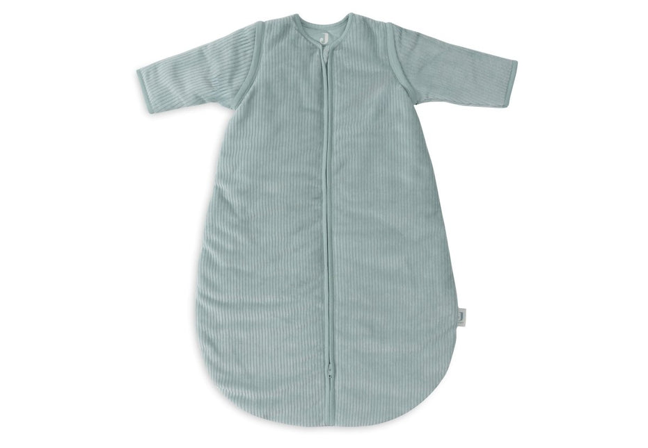 Jollein Slaapzak Baby Met Afritsbare Mouw Rib Sea Green 110Cm - Jollein - Babywinkel - 8717329384538