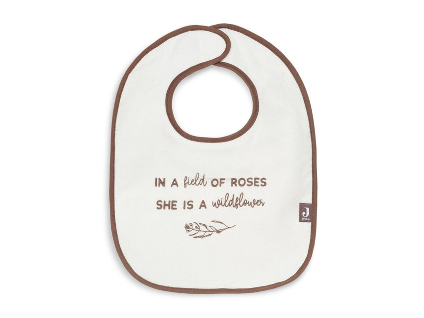 Jollein Slabbetje Badstof Chestnut 3st koop je bij Babywinkel