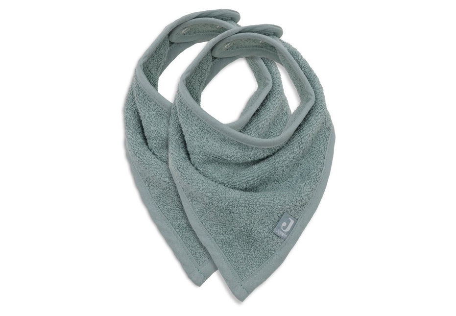 Jollein Slabbetje Bandana Sea Green 2St koop je bij Babywinkel