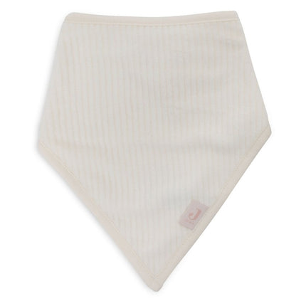 Jollein Slabbetje Bandana Velvet Wild Rose/Ivory 2St - Jollein - Babywinkel - 8717329384729