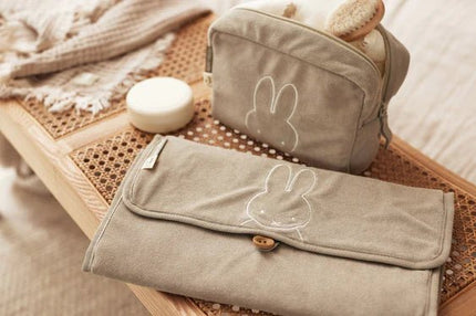 Jollein Verschoningsmat Miffy Olive Green - Jollein - Babywinkel - 8717329381100