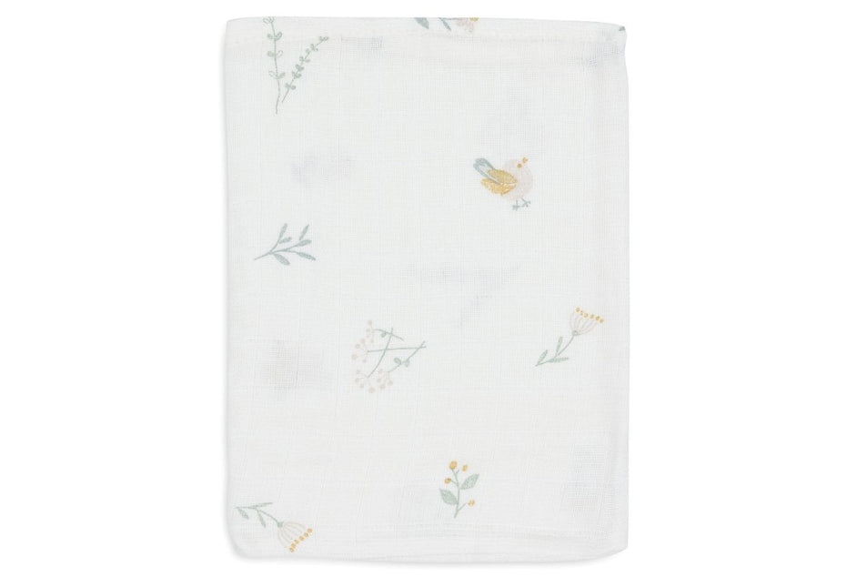 Jollein Washandje Lovely Bird 15 X 20 Cm 3St koop je bij Babywinkel