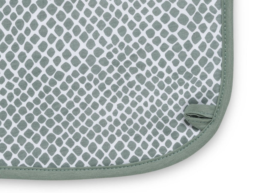 Jollein Wiegdeken Jersey Snake Ash Green 75x100cm - Jollein - Babywinkel - 8717329358119