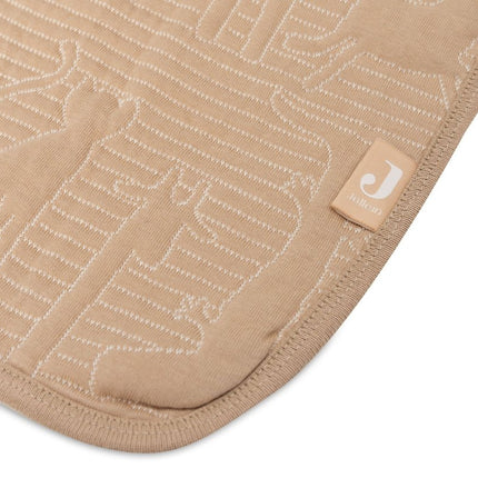 Jollein Wiegdeken Jungle Jambo Biscuit/Oatmeal 75 X 100 Cm - Jollein - Babywinkel - 8717329387782