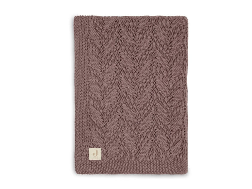Jollein Wiegdeken Spring Knit Chestnut 75x100cm - Jollein - Babywinkel - 8717329362871