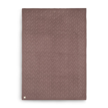 Jollein Wiegdeken Spring Knit Chestnut 75x100cm - Jollein - Babywinkel - 8717329362871