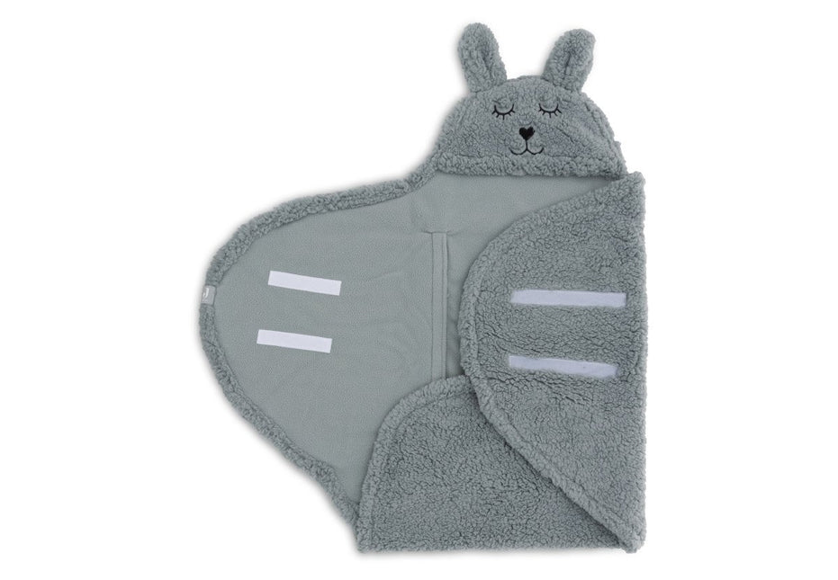 Jollein Wikkeldeken Baby Bunny Sea Green - Jollein - Babywinkel - 8717329387713