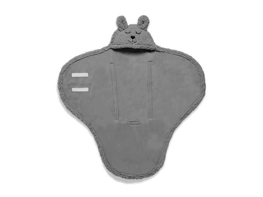 Jollein Wikkeldeken Baby Bunny Storm Grey - Jollein - Babywinkel - 8717329354920