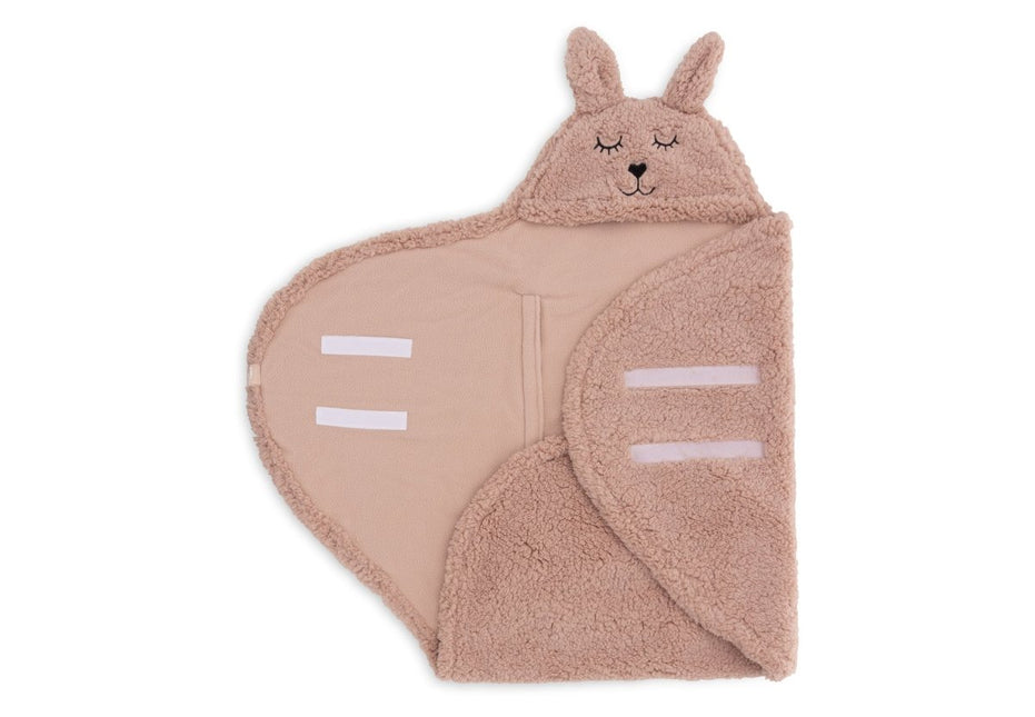 Jollein Wikkeldeken Baby Bunny Wild Rose koop je bij Babywinkel