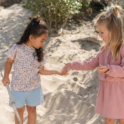 Jurkje lange mouw Pink Blush koop je bij Babywinkel