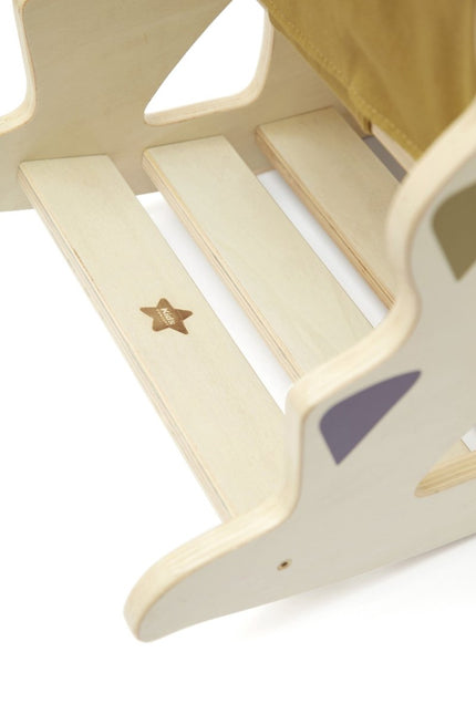 Kid's Concept Hobbelfiguur Dino Hout koop je bij Babywinkel