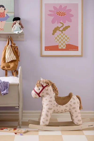 Kid's Concept Hobbelfiguur Paard Dotty Aiden koop je bij Babywinkel