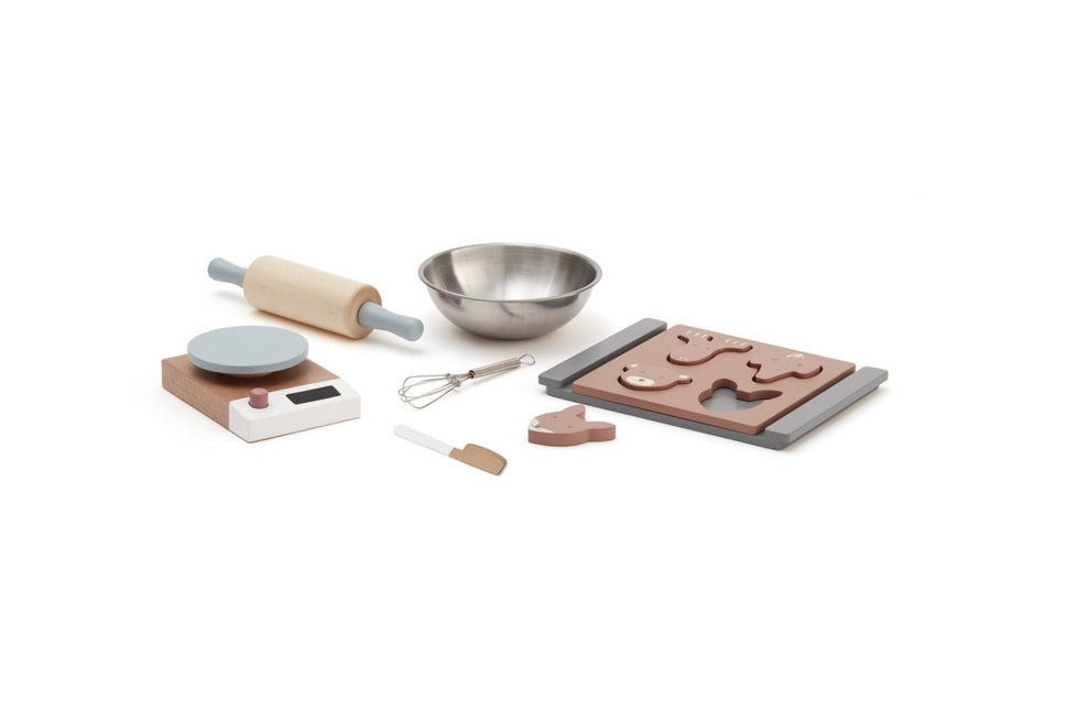 Kid's Concept Houten Speelgoed Bakset koop je bij Babywinkel