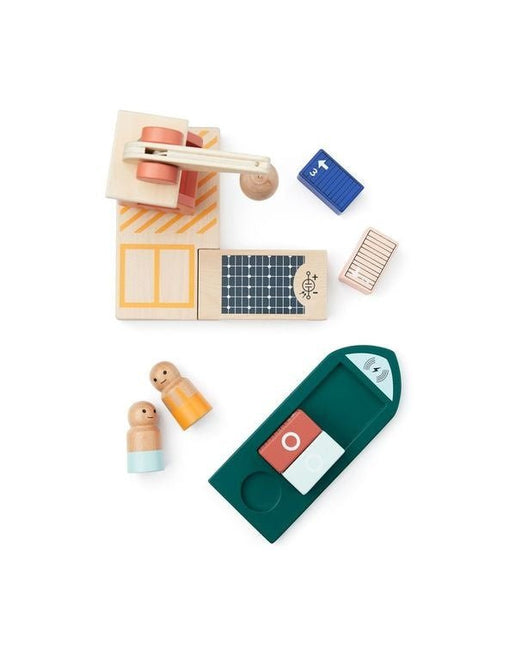 Kid's Concept Houten Speelgoed Container Haven - Kid's Concept - Babywinkel - 7340028734628