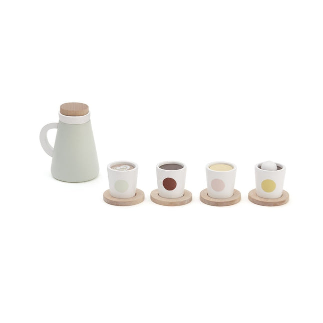 Kid's Concept Houten Speelgoed Koffieset - Kid's Concept - Babywinkel - 7340028727750
