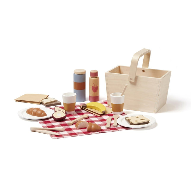 Kid's Concept Houten Speelgoed Picknick Set - Kid's Concept - Babywinkel - 7340028731498
