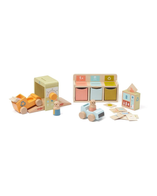 Kid's Concept Houten Speelgoed Recycle Station Aiden - Kid's Concept - Babywinkel - 7340028733423