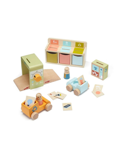 Kid's Concept Houten Speelgoed Recycle Station Aiden - Kid's Concept - Babywinkel - 7340028733423