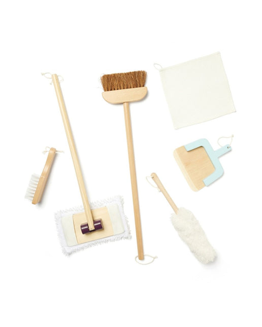 Kid's Concept Houten Speelgoed Schoonmaak Set koop je bij Babywinkel