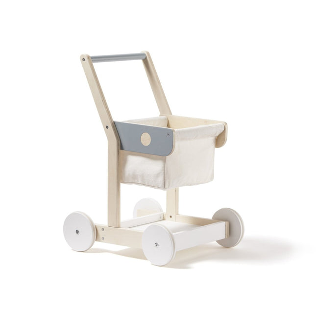 Kid's Concept Houten Speelgoed Winkelwagen koop je bij Babywinkel