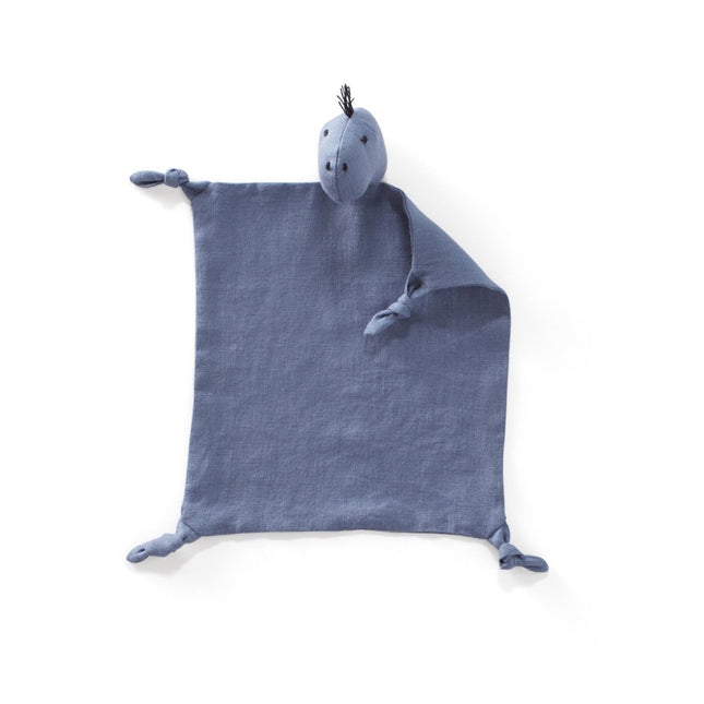 Kid's Concept Knuffeldoekje Dino Blauw - Kid's Concept - Babywinkel - 7340028729242
