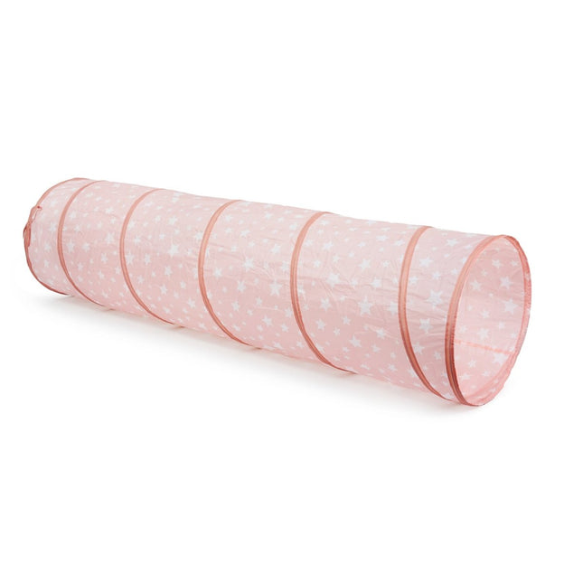 Kid's Concept Kruiptunnel Ster Roze 46x180 cm koop je bij Babywinkel
