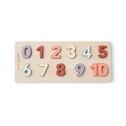 Kid's Concept Puzzel Cijfers 1 Tot 10 - Kid's Concept - Babywinkel - 7340028734529