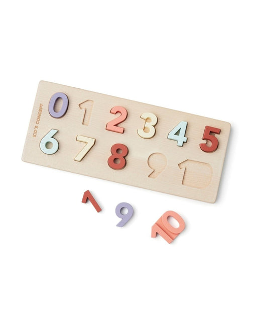 Kid's Concept Puzzel Cijfers 1 Tot 10 - Kid's Concept - Babywinkel - 7340028734529