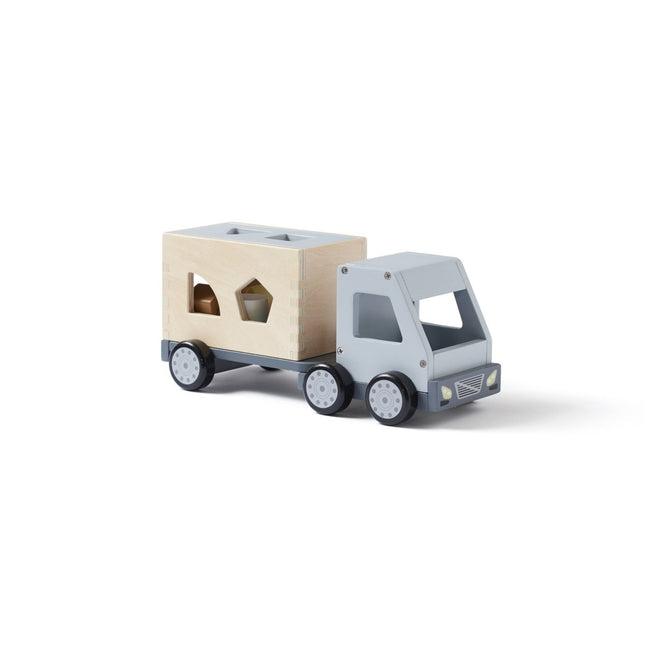 Kid's Concept Speelgoed Auto Vrachtwagen Met Vormpjes - Kid's Concept - Babywinkel - 7340028729358
