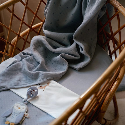 Panno idrofilo 120x120 - Blu Denim puro