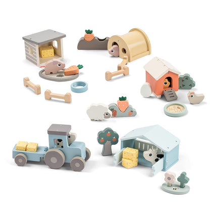 Kleine boerderijspeelset Sheepy Kleurenmix koop je bij Babywinkel