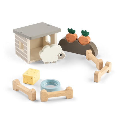 Kleine boerderijspeelset Sheepy Kleurenmix koop je bij Babywinkel