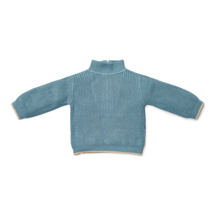 Maglione lavorato a maglia Blu Pietra