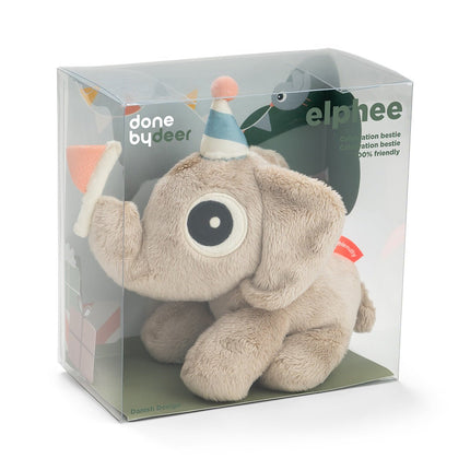 Knuffel bestie in gift box Elphee Sand koop je bij Babywinkel
