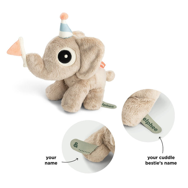Knuffel bestie in gift box Elphee Sand koop je bij Babywinkel
