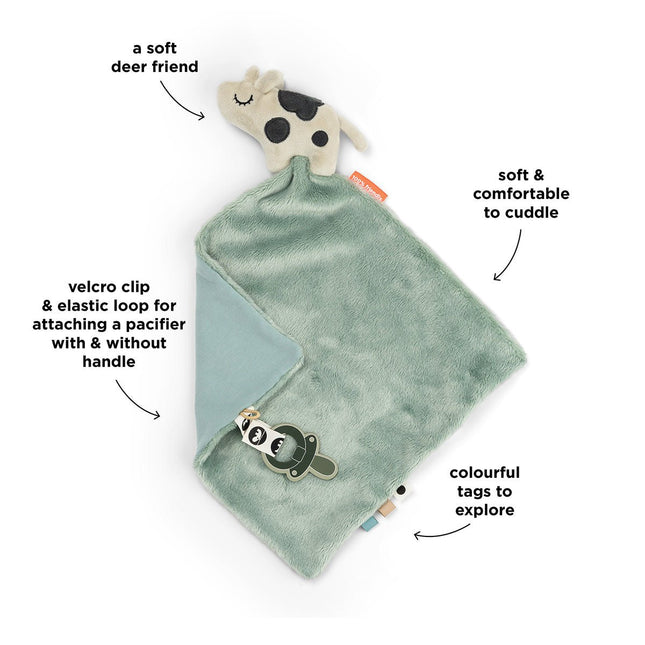 Knuffeldoekje Dotti Blue koop je bij Babywinkel