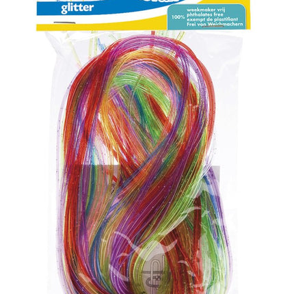 Knutseltouwtjes Glitter 50st koop je bij Babywinkel