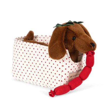 Konges Sløjd Knuffel Chorizo Teckel Bruin koop je bij Babywinkel