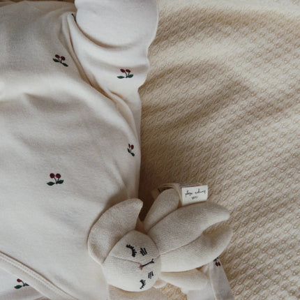 Konges Sløjd Mini Knuffel Gebroken Wit 16cm koop je bij Babywinkel