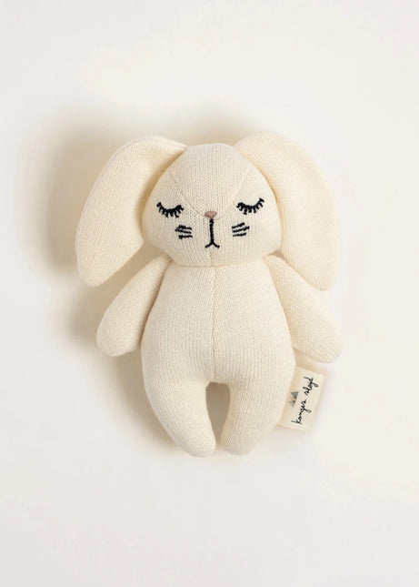 Konges Sløjd Mini Knuffel Gebroken Wit 16cm koop je bij Babywinkel
