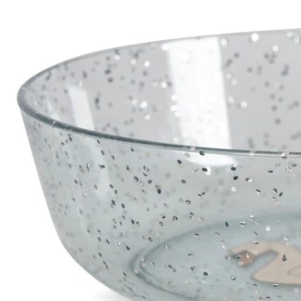 Konges Sløjd Serviesset Sparkly Swan Blue koop je bij Babywinkel