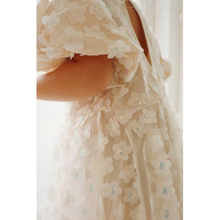 Konges Slojd Baby Jurkje Pearled Ivory - Konges Slojd - Babywinkel - 5715404239165
